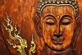 Cabeza de Buda en fuego Budismo